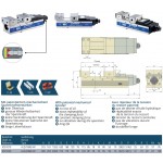 Přesný mechanický svěrák ALQ-200G / HV se zesilovačem upínací síly