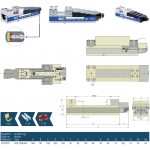 Přesný mechanický svěrák AVK-160 se zesilovačem upínací síly