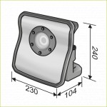 LED aku-plněspektrální svítilna FLEX 10,8 /18,0 V / 300-3000 lm (bez aku)