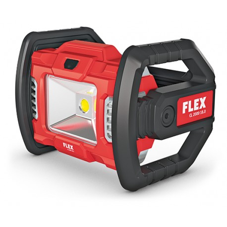 LED aku-svítilna FLEX 18,0 V otočná o 360° / 1200 a 2000 lm (bez aku)