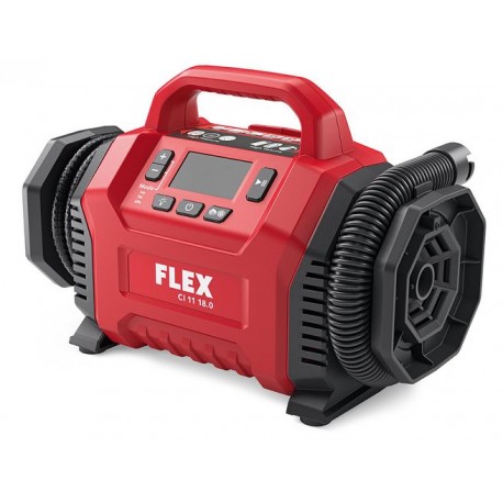 Aku-kompresor FLEX  12,0 / 18,0 V / 11 bar / 13 l/min (bez aku)