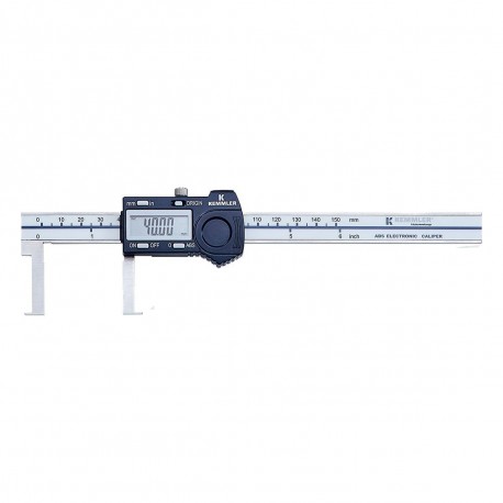 Digitální posuvné měřítko 20-150 mm pro vnitřní drážky, s datovým výstupem