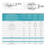 Hydraulický svěrák ARNOLD CLASSIC 90 mm s otočnou deskou