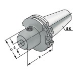 Upínač SK30 WELDON pr. 6 mm