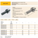 Držák HSK63A s dutinou Morse MT1