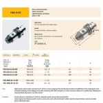 Držák HSK63A s vrtací hlavičkou 1 -13 mm