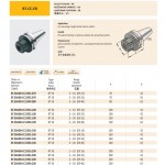 Kleštinový upínač BT40 ER25 délka 60