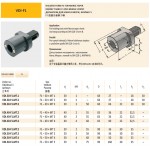 Držák VDI40 s dutinou Morse MT4