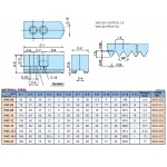 Měkké čelisti pro hydraulické sklíčidlo VHC-06