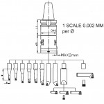 Sada vyvr.hlavy 14 pc VBHD-SK-40