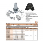 Sada vyvrtávací hlavy BT40, 6 - 204 mm, přesnost 0,002 mm - VBH68